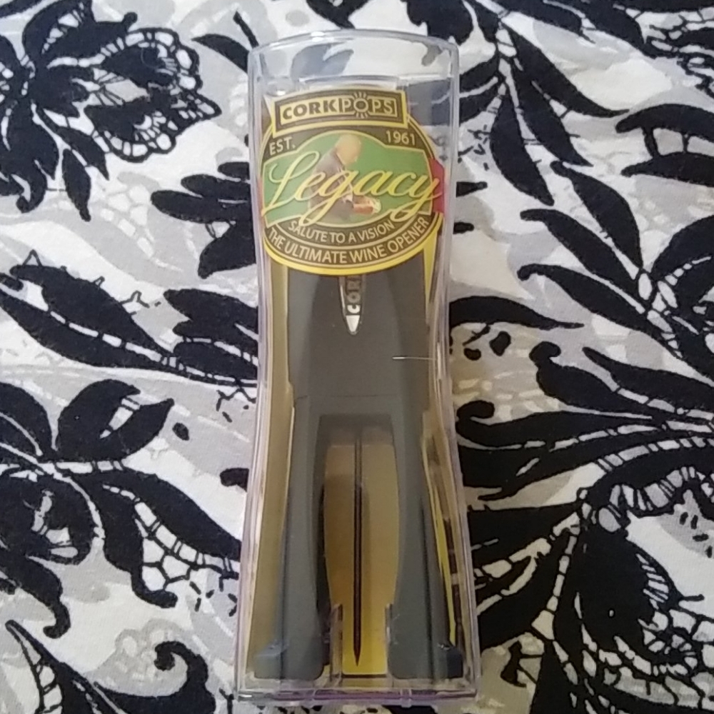 Cork pops wine opener